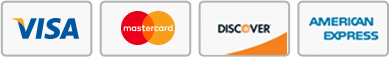 Accepted credit card payment methods